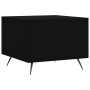 Black engineered wood coffee table 50x50x40 cm by vidaXL, Coffee table - Ref: Foro24-829334, Price: 41,61 €, Discount: %
