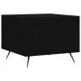 Black engineered wood coffee table 50x50x40 cm by vidaXL, Coffee table - Ref: Foro24-829334, Price: 41,21 €, Discount: %