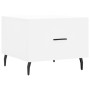 Couchtisch aus weißem Holzwerkstoff 50x50x40 cm von vidaXL, Couchtisch - Ref: Foro24-829428, Preis: 41,77 €, Rabatt: %