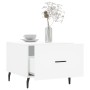 Couchtisch aus weißem Holzwerkstoff 50x50x40 cm von vidaXL, Couchtisch - Ref: Foro24-829428, Preis: 41,77 €, Rabatt: %