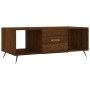 Couchtisch aus braunem Eichensperrholz, 102 x 50 x 40 cm von vidaXL, Couchtisch - Ref: Foro24-829275, Preis: 49,32 €, Rabatt: %
