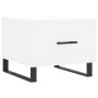 Mesa de centro madera de ingeniería blanca 50x50x40 cm de vidaXL, Mesas de centro - Ref: Foro24-829444, Precio: 45,56 €, Desc...