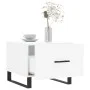 Weißer Couchtisch aus Holzwerkstoff, 50 x 50 x 40 cm von vidaXL, Couchtisch - Ref: Foro24-829444, Preis: 45,15 €, Rabatt: %