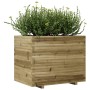 Jardinera madera de pino impregnada 90x60x72,5 cm