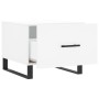 Weißer Couchtisch aus Holzwerkstoff, 50 x 50 x 40 cm von vidaXL, Couchtisch - Ref: Foro24-829444, Preis: 45,56 €, Rabatt: %