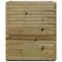 Jardinera madera de pino impregnada 90x60x72,5 cm