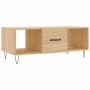 Sonoma Couchtisch aus Eichensperrholz 102x50x40 cm von vidaXL, Couchtisch - Ref: Foro24-829295, Preis: 46,73 €, Rabatt: %