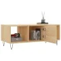 Mesa de centro madera contrachapada roble Sonoma 102x50x40 cm de vidaXL, Mesas de centro - Ref: Foro24-829295, Precio: 46,36 ...