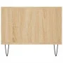 Mesa de centro madera contrachapada roble Sonoma 102x50x40 cm de vidaXL, Mesas de centro - Ref: Foro24-829295, Precio: 46,36 ...
