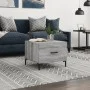 Mesa de centro madera contrachapada gris Sonoma 50x50x40 cm de vidaXL, Mesas de centro - Ref: Foro24-829408, Precio: 41,21 €,...