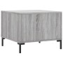 Mesa de centro madera contrachapada gris Sonoma 50x50x40 cm de vidaXL, Mesas de centro - Ref: Foro24-829408, Precio: 41,59 €,...