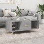 Sonoma gray plywood coffee table 102x50x40 cm by vidaXL, Coffee table - Ref: Foro24-829290, Price: 48,62 €, Discount: %