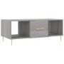 Mesa de centro madera contrachapada gris Sonoma 102x50x40 cm de vidaXL, Mesas de centro - Ref: Foro24-829290, Precio: 48,21 €...