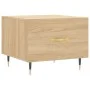 Mesa de centro madera contrachapada roble Sonoma 50x50x40 cm de vidaXL, Mesas de centro - Ref: Foro24-829354, Precio: 38,70 €...