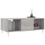 Sonoma gray plywood coffee table 102x50x40 cm by vidaXL, Coffee table - Ref: Foro24-829290, Price: 48,62 €, Discount: %