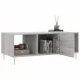Mesa de centro madera contrachapada gris Sonoma 102x50x40 cm de vidaXL, Mesas de centro - Ref: Foro24-829290, Precio: 48,21 €...