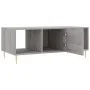 Mesa de centro madera contrachapada gris Sonoma 102x50x40 cm de vidaXL, Mesas de centro - Ref: Foro24-829290, Precio: 48,21 €...