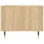 Mesa de centro madera contrachapada roble Sonoma 50x50x40 cm de vidaXL, Mesas de centro - Ref: Foro24-829354, Precio: 39,00 €...
