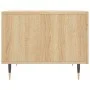 Mesa de centro madera contrachapada roble Sonoma 50x50x40 cm de vidaXL, Mesas de centro - Ref: Foro24-829354, Precio: 38,70 €...