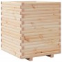 Jardinera madera maciza de pino 60x60x72 cm