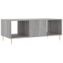Sonoma gray plywood coffee table 102x50x40 cm by vidaXL, Coffee table - Ref: Foro24-829290, Price: 48,62 €, Discount: %