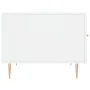 Mesa de centro madera de ingeniería blanca 50x50x40 cm de vidaXL, Mesas de centro - Ref: Foro24-829364, Precio: 38,66 €, Desc...