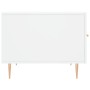Weißer Couchtisch aus Holzwerkstoff, 50 x 50 x 40 cm von vidaXL, Couchtisch - Ref: Foro24-829364, Preis: 39,00 €, Rabatt: %