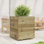 Jardinera madera de pino impregnada 60x60x72 cm