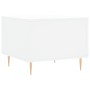 Weißer Couchtisch aus Holzwerkstoff, 50 x 50 x 40 cm von vidaXL, Couchtisch - Ref: Foro24-829364, Preis: 39,00 €, Rabatt: %