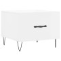 Couchtisch aus Holzwerkstoff glänzend weiß 50x50x40 cm von vidaXL, Couchtisch - Ref: Foro24-829384, Preis: 42,80 €, Rabatt: %
