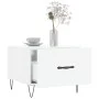 Engineered wood white gloss coffee table 50x50x40 cm by vidaXL, Coffee table - Ref: Foro24-829384, Price: 42,41 €, Discount: %