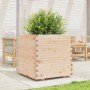 Jardinera madera maciza de pino 70x70x72 cm