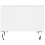 Engineered wood white gloss coffee table 50x50x40 cm by vidaXL, Coffee table - Ref: Foro24-829384, Price: 42,41 €, Discount: %