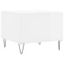 Couchtisch aus Holzwerkstoff glänzend weiß 50x50x40 cm von vidaXL, Couchtisch - Ref: Foro24-829384, Preis: 42,80 €, Rabatt: %