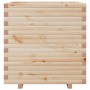 Jardinera madera maciza de pino 70x70x72 cm