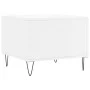 Mesa de centro madera de ingeniería brillo blanco 50x50x40 cm de vidaXL, Mesas de centro - Ref: Foro24-829384, Precio: 42,41 ...