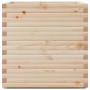 Jardinera madera maciza de pino 70x70x72 cm
