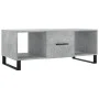Mesa de centro madera contrachapada gris hormigón 102x50x40 cm de vidaXL, Mesas de centro - Ref: Foro24-829328, Precio: 61,08...