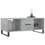 Mesa de centro madera contrachapada gris hormigón 102x50x40 cm de vidaXL, Mesas de centro - Ref: Foro24-829328, Precio: 61,08...