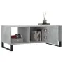 Mesa de centro madera contrachapada gris hormigón 102x50x40 cm de vidaXL, Mesas de centro - Ref: Foro24-829328, Precio: 61,08...