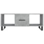 Betongrauer Couchtisch aus Sperrholz, 102 x 50 x 40 cm von vidaXL, Couchtisch - Ref: Foro24-829328, Preis: 64,92 €, Rabatt: %
