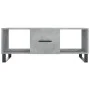 Mesa de centro madera contrachapada gris hormigón 102x50x40 cm de vidaXL, Mesas de centro - Ref: Foro24-829328, Precio: 61,08...