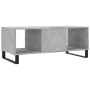 Mesa de centro madera contrachapada gris hormigón 102x50x40 cm de vidaXL, Mesas de centro - Ref: Foro24-829328, Precio: 61,64 €