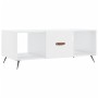 Couchtisch aus glänzend weißem Sperrholz, 102 x 50 x 40 cm von vidaXL, Couchtisch - Ref: Foro24-829270, Preis: 47,84 €, Rabat...