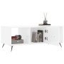 Couchtisch aus glänzend weißem Sperrholz, 102 x 50 x 40 cm von vidaXL, Couchtisch - Ref: Foro24-829270, Preis: 47,84 €, Rabat...