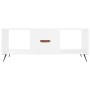 Couchtisch aus glänzend weißem Sperrholz, 102 x 50 x 40 cm von vidaXL, Couchtisch - Ref: Foro24-829270, Preis: 47,84 €, Rabat...