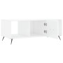 Couchtisch aus glänzend weißem Sperrholz, 102 x 50 x 40 cm von vidaXL, Couchtisch - Ref: Foro24-829270, Preis: 47,84 €, Rabat...