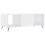 Couchtisch aus glänzend weißem Sperrholz, 102 x 50 x 40 cm von vidaXL, Couchtisch - Ref: Foro24-829270, Preis: 47,84 €, Rabat...