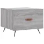 Engineered wood Sonoma gray coffee table 50x50x40 cm by vidaXL, Coffee table - Ref: Foro24-829344, Price: 39,75 €, Discount: %