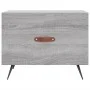 Engineered wood Sonoma gray coffee table 50x50x40 cm by vidaXL, Coffee table - Ref: Foro24-829344, Price: 39,75 €, Discount: %